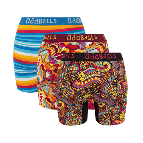 Cool Comfort Bundle - Ladies Bamboo Boxer Shorts 3 Pack Bundle