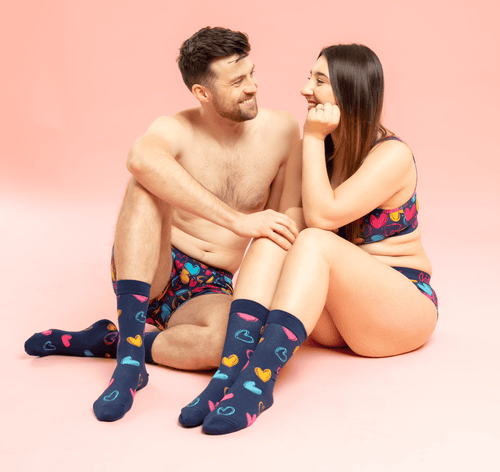 Cupid Bundle - Mens Boxer Shorts & Sock