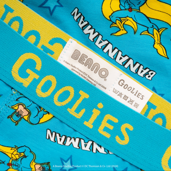 Bananaman - Kids Boxer Shorts - Goolies