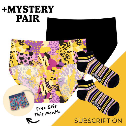 Women's Full Seamless Briefs Subscription - Monthly (Free Socks + Free Delivery!)