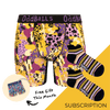 Women's Patterned Bamboo Boxer Shorts Subscription - 3 Month Prepaid (Free Socks + Free Delivery!)