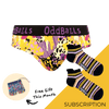Women's Patterned Brief Knickers Subscription - 3 Months Prepaid (Free Socks + Free Delivery!)