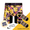 Men's Patterned Bamboo Boxer Shorts Subscription - Monthly Underwear (Free Socks + Free Delivery!)
