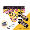 Men's Patterned Cotton Briefs Subscription - 6 Months Prepaid (Free Socks + Free Delivery!)