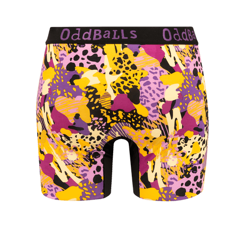 Dirty Cheetah - Ladies Bamboo Boxer Shorts