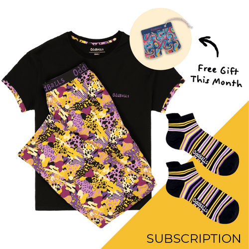 Women's Long Pyjamas Set Subscription - Monthly Pyjamas (Free Socks + Free Delivery!)