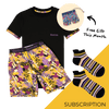Kid's Short Pyjamas Set Subscription - Monthly Pyjamas (Free Socks + Free Delivery!)