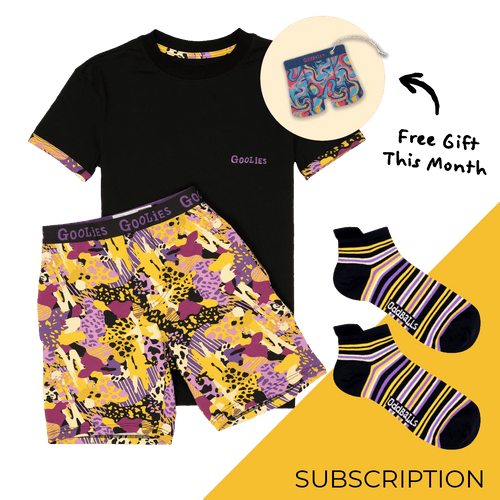 Kid's Short Pyjamas Set Subscription - Monthly Pyjamas (Free Socks + Free Delivery!)