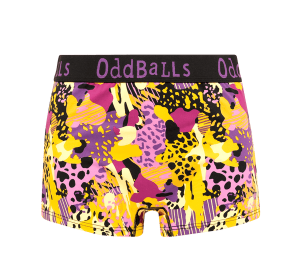 Women's Patterned Cotton Boxer Shorts Subscription - Monthly (Free Socks + Free Delivery!)