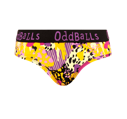 Women's Patterned Brief Knickers Subscription - 3 Months Prepaid (Free Socks + Free Delivery!)