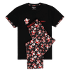Disco Santa - Men's Long Pyjamas Set (T-Shirt & Trousers)