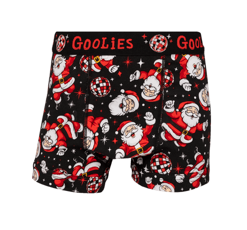 Disco Santa Bundle - Kids Boxer Shorts & Matching Socks