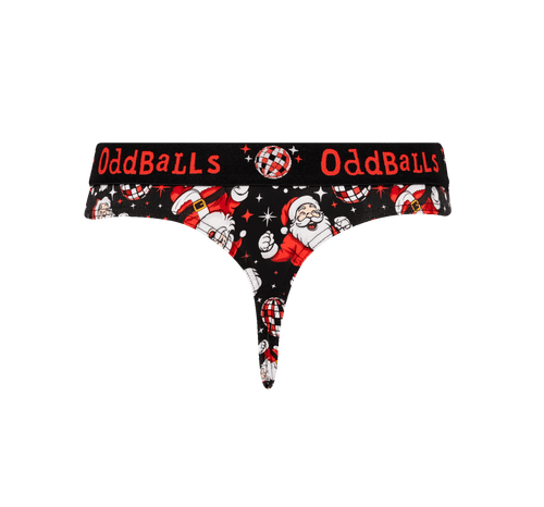 Disco Santa - Ladies Thong