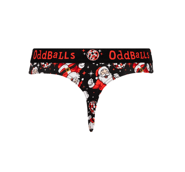 Disco Santa - Ladies Thong