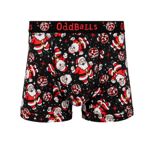 Disco Santa - Mens Boxer Shorts