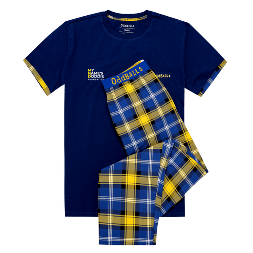 Doddie Weir - Men's Long Pyjamas Set (T-Shirt & Trousers)
