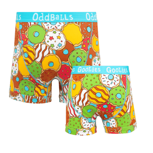 Donuts Bundle - Dad & Lad Boxer Shorts Bundle