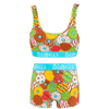 Donuts Bundle - Womens Bralette & Boxers Matching Set Bundle front