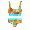 Donuts Bundle - Womens Bralette & Briefs Matching Set Bundle front