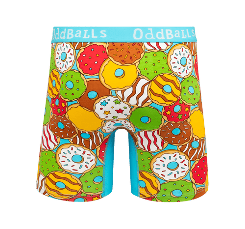 Donuts - Mens Bamboo Boxer Shorts