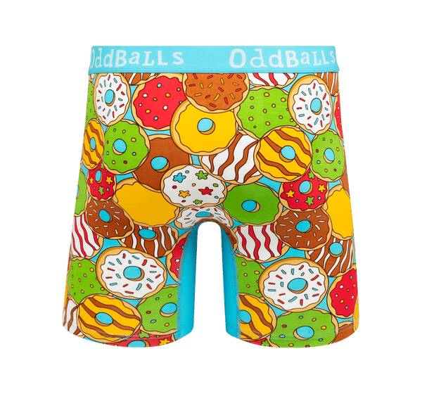 Donuts - Mens Bamboo Boxer Shorts