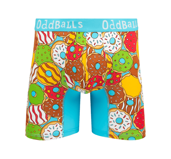 Donuts - Mens Bamboo Boxer Shorts