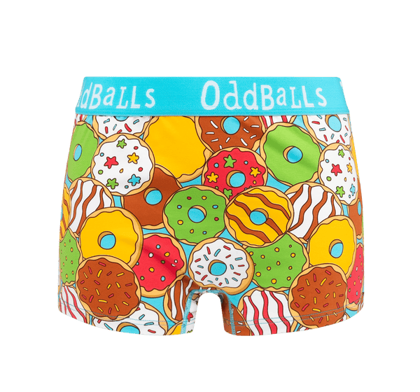 Donuts - Ladies Boxer Shorts