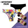 Women's Brazilian Seamless Briefs Subscription - 12 Months Prepaid (Free Socks + Free Delivery!)