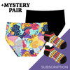 Women's Full Seamless Briefs Subscription - 12 Months Prepaid (Free Socks + Free Delivery!)