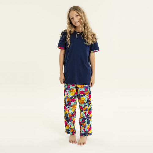 Doodle - Kids Long Pyjamas Set (T-Shirt & Trousers)