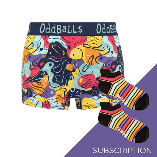 Women's Patterned Cotton Boxer Shorts Subscription - 6 Months Prepaid (Free Socks + Free Delivery!)