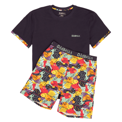 Doodle - Men's Short Pyjamas Set (T-Shirt & Shorts)