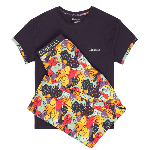 Doodle - Women's Long Pyjamas Set (T-Shirt & Trousers)
