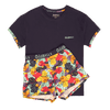 Doodle - Women's Short Pyjamas Set (T-Shirt & Shorts)