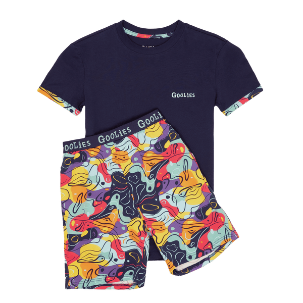 Doodle - Kids Short Pyjamas Set (T-Shirt & Shorts)