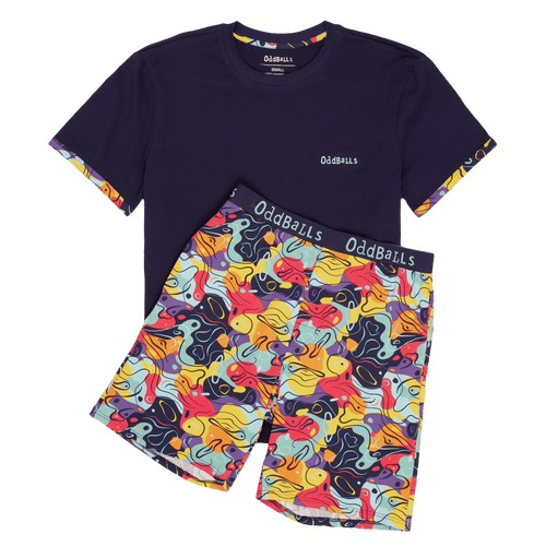Doodle - Men's Short Pyjamas Set (T-Shirt & Shorts)