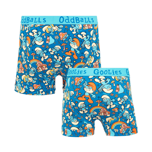 Smurfs - Dad & Lad Boxer Shorts Bundle
