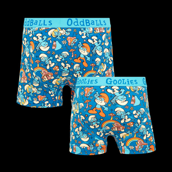 Smurfs - Dad & Lad Boxer Shorts Bundle