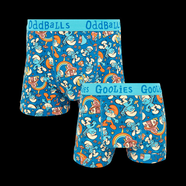 Smurfs - Dad & Lad Boxer Shorts Bundle