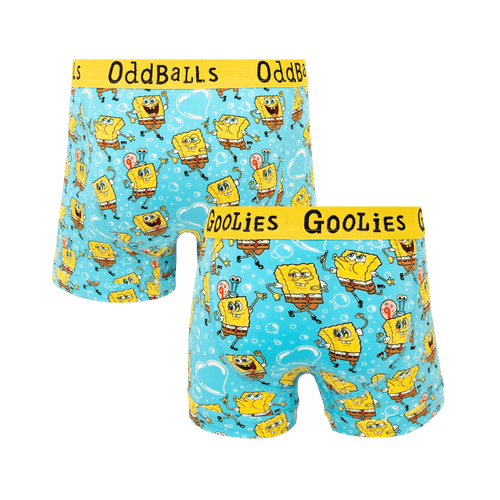 SpongeBob SquarePants Bubbles  - Dad & Lad Boxer Shorts Bundle