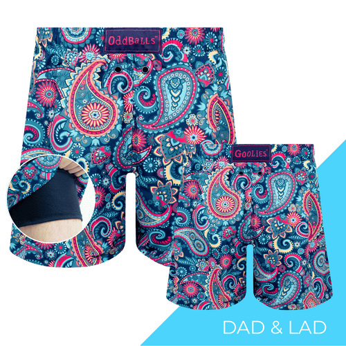 Fancy Pants - Dad & Lad Compression Swim Shorts Bundle