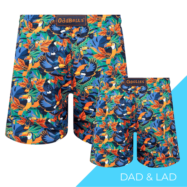 Paradise - Dad & Lad Swim Shorts Bundle
