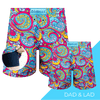 Tentacles - Dad & Lad Compression Swim Shorts Bundle