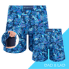 Tropical - Dad & Lad Compression Swim Shorts Bundle