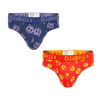 Devil & Heart Eyes Bundle - Mens Briefs 2 Pack Bundle