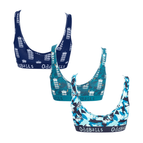 England Cricket Bundle - Ladies Bralette 3 Pack Bundle
