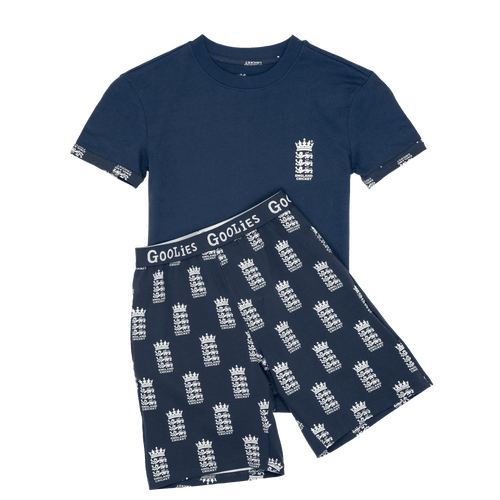 England Cricket - Kids Short Pyjamas Set (T-Shirt & Shorts)