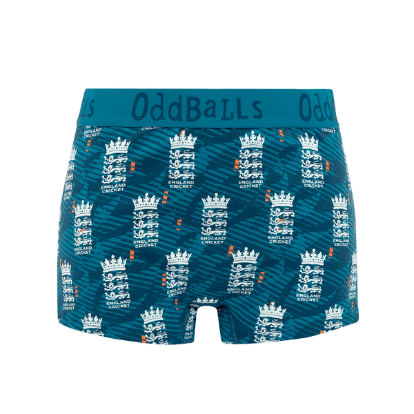 England Cricket Bundle - Ladies Boxer Shorts 2 Pack Bundle