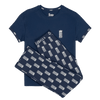 England Cricket - Women's Long Pyjamas Set (T-Shirt & Trousers)