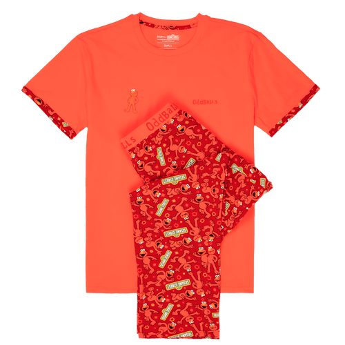 Elmo - Men's Long Pyjamas Set (T-Shirt & Trousers)